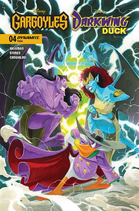 GARGOYLES/DARKWING DUCK #4 CVR B IVAN BIGARELLA VAR