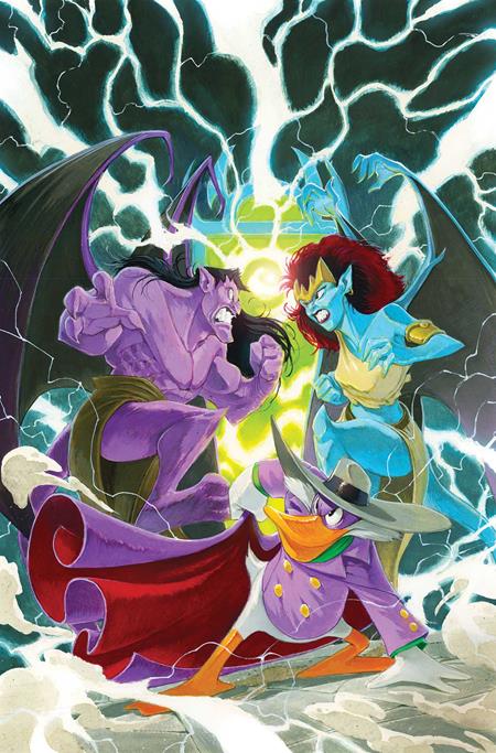 GARGOYLES/DARKWING DUCK #4 CVR H INC 1:20 IVAN BIGARELLA VIRGIN VAR