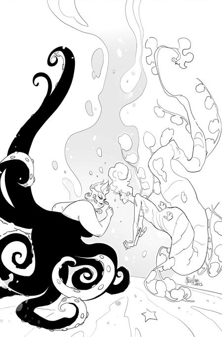 DISNEY VILLAINS URSULA #2 CVR N INC 1:5 JAE LEE LINE ART VIRGIN VAR