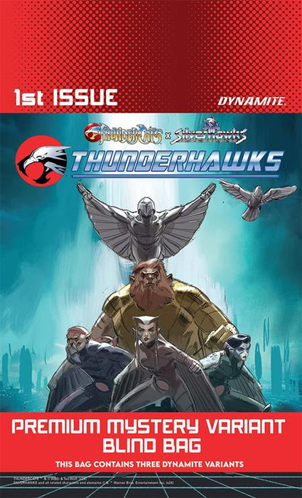 THUNDERCATS X SILVERHAWKS THUNDERHAWKS #1 CVR S PREMIUM BLIND BAG Limited to 1984 Bags Allocations May Occur