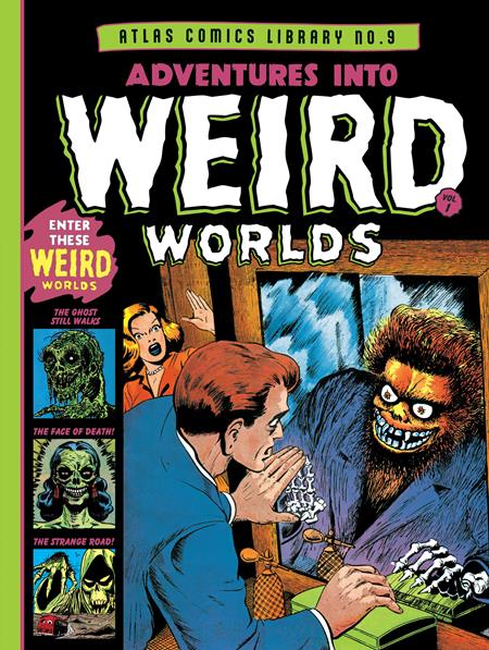 ATLAS COMICS LIBRARY HC NO 09 ADVENTURES INTO WEIRD WORLDS VOL 01