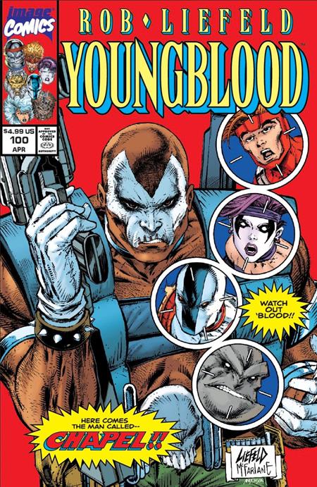 YOUNGBLOOD #100 CVR G ROB LIEFELD & TODD MCFARLANE VAR