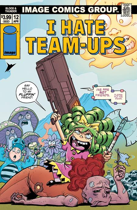BLOOD & THUNDER #12 CVR E EJ SU I HATE FAIRYLAND TEAM UP VAR
