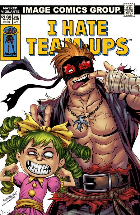 FINAL BOSS MASKED VIGILANTE (ONE SHOT) CVR H TYLER KIRKHAM I HATE FAIRYLAND TEAM UP VAR