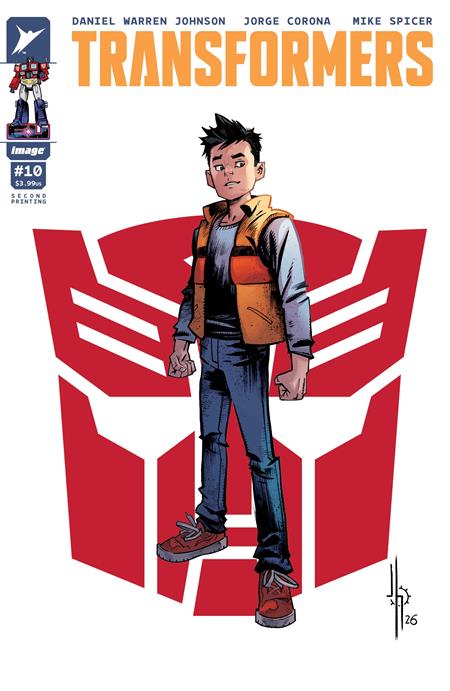 TRANSFORMERS #10 2ND PRINTING