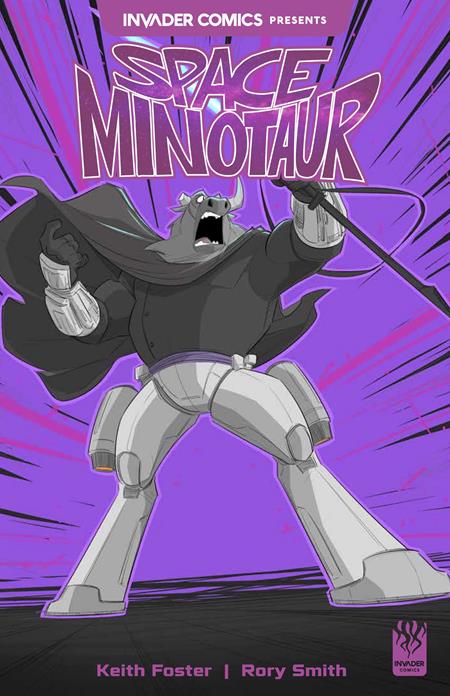 INVADER COMICS PRESENTS SPACE MINOTAUR #1 (ONE SHOT) CVR B RORY SMITH VAR