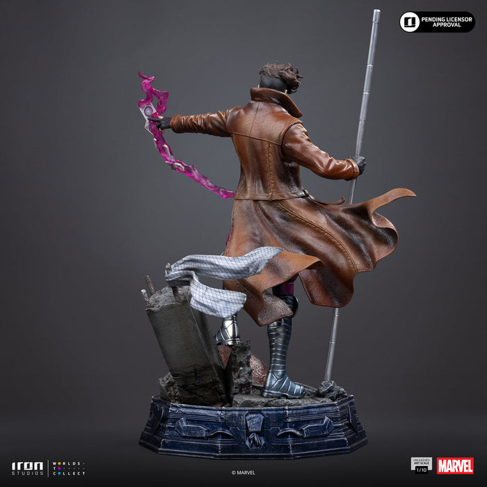 Statue Gambit Unleashed - X-Men - Art Scale 1/10 - Iron Studios