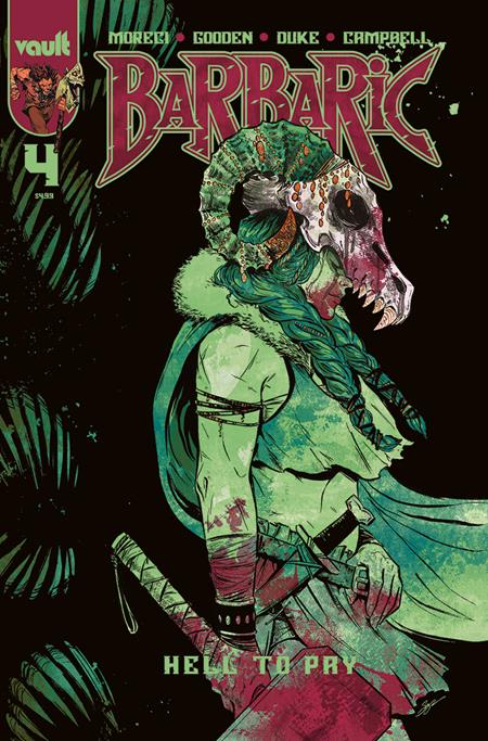 BARBARIC HELL TO PAY #4 CVR B SKYLAR PATRIDGE VAR