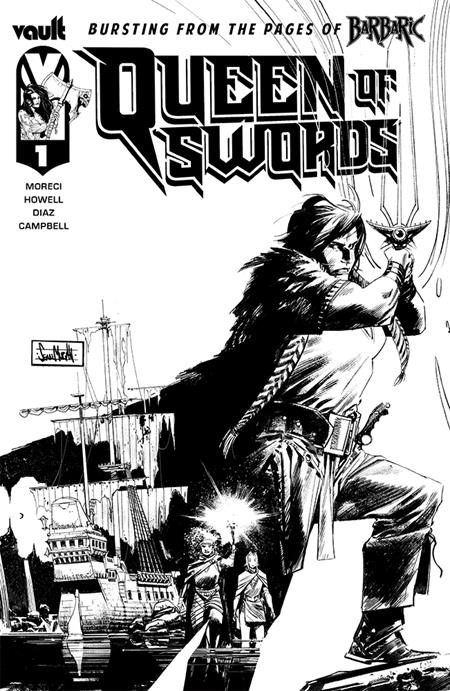 QUEEN OF SWORDS A BARBARIC STORY #1 CVR H INC 1:100 VAR (MR)