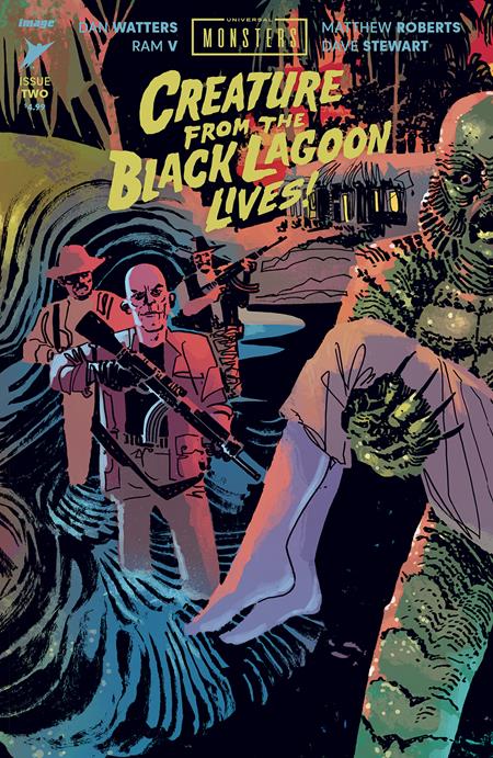 universal monsters comics UNIVERSAL MONSTERS CREATURE FROM THE BLACK LAGOON LIVES #2 (OF 4) CVR C INC 1:10 DANI VAR