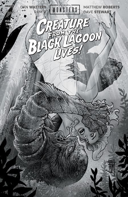 UNIVERSAL MONSTERS CREATURE FROM THE BLACK LAGOON LIVES #2 (OF 4) CVR D INC 1:25 FRANCIS MANAPUL VAR
