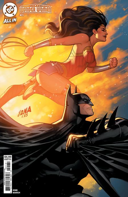 WONDER WOMAN #21 CVR B DAVID NAKAYAMA CARD STOCK VAR