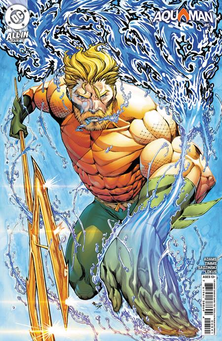 AQUAMAN #5 CVR E INC 1:25 MARIO FOCCILLO CARD STOCK VAR
