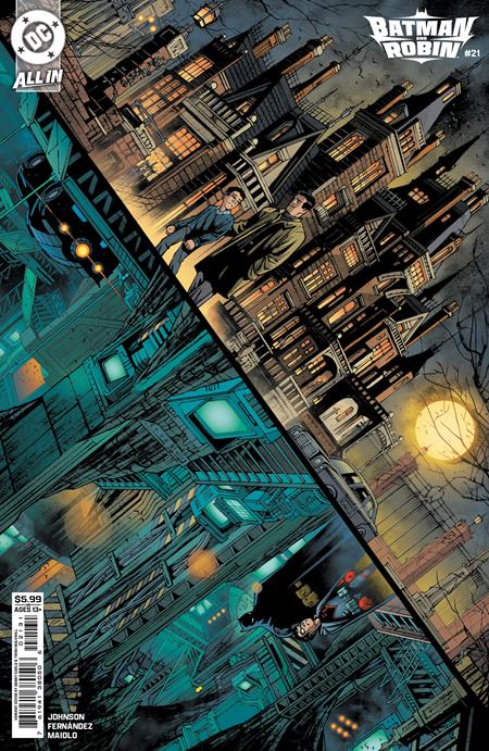 BATMAN AND ROBIN #21 CVR C DANNY EARLS CARD STOCK VAR