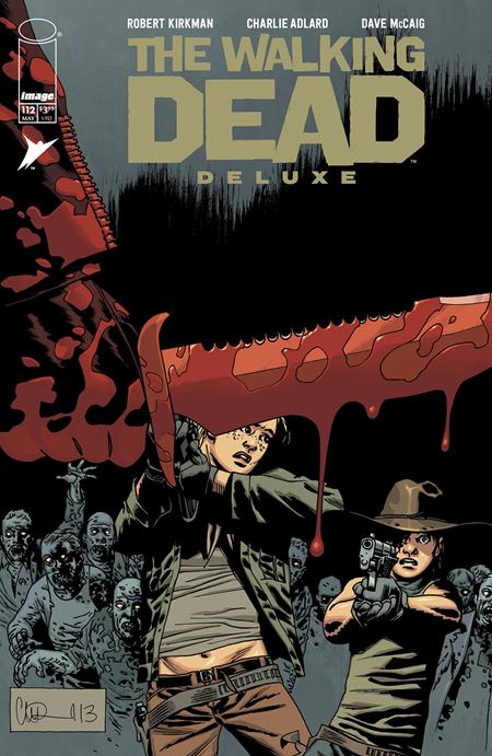 WALKING DEAD DELUXE #112 CVR B CHARLIE ADLARD & DAVE MCCAIG VAR