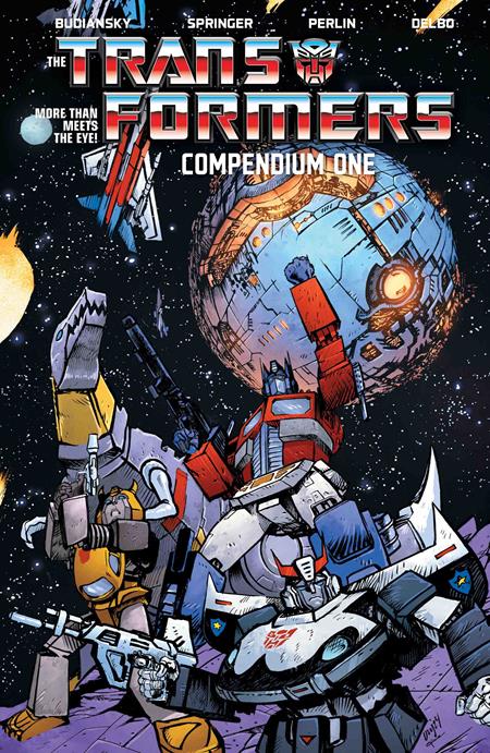 Transformers Compendium Vol. 1 Daniel Warren Johnson & Mike Spicer Cover