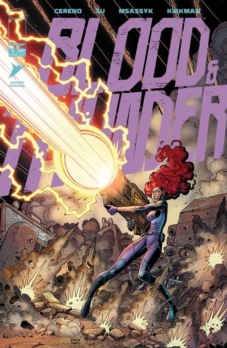 BLOOD & THUNDER #1 2ND PRINTING CVR A ARTHUR ADAMS & TANYA LEHOUX VAR