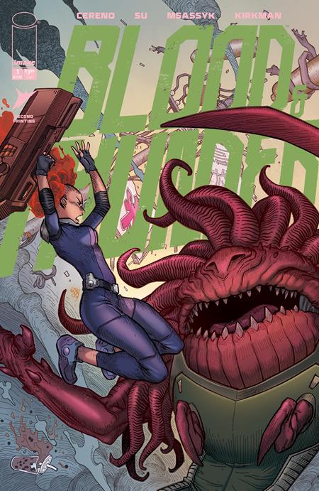 BLOOD & THUNDER #1 2ND PRINTING CVR B EJ SU & MSASSYK VAR