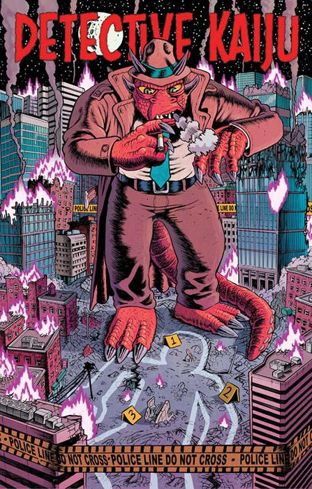 DETECTIVE KAIJU #1 (OF 4) CVR B JAKE SMITH VAR