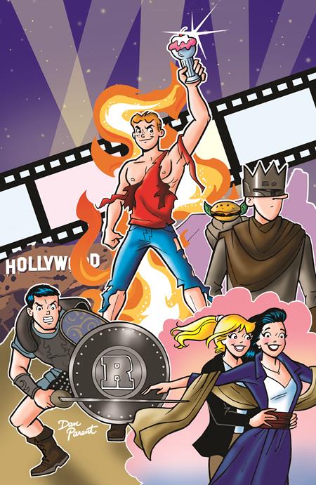 ARCHIE COMICS 85TH ANNIVERSARY PRESENTS ARCHIES MOVIE MANIA #1 (ONE SHOT) CVR D DAN PARENT FOIL VAR