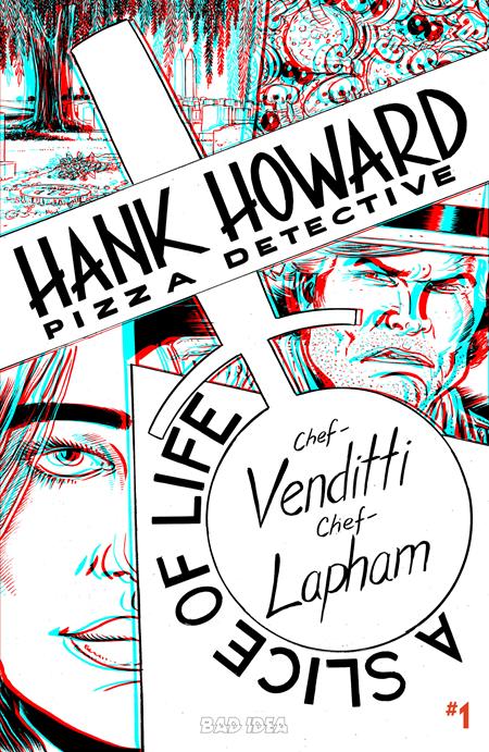 HANK HOWARD PIZZA DETECTIVE A SLICE OF LIFE #1 (OF 2) CVR F INC 1:50 DAVID LAPHAM 3D VAR