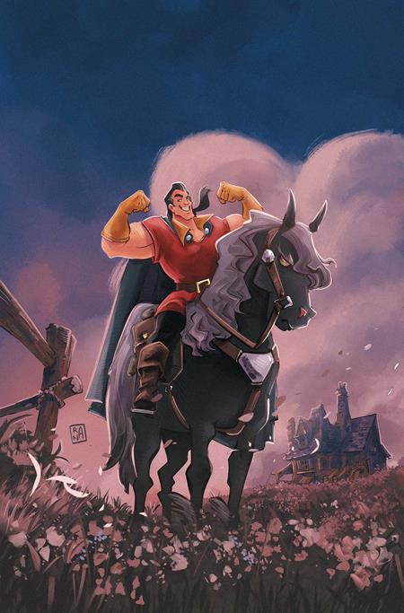 DISNEY VILLAINS GASTON #3 CVR H INC 1:20 ALESSANDRO RANALDI VIRGIN VAR