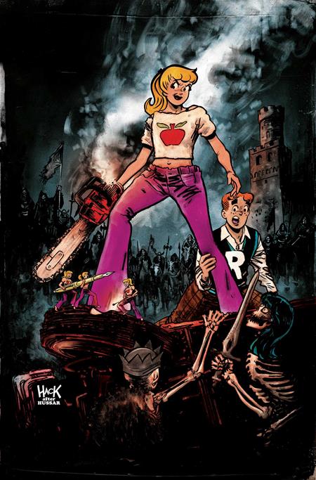 ARCHIE X ARMY OF DARKNESS #4 CVR O INC 1:7 ROBERT HACK BETTY VARIANT VIRGIN VAR