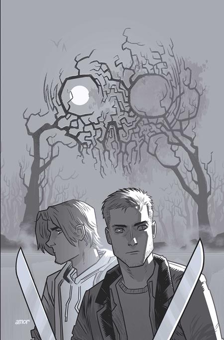 SUPERNATURAL #7 CVR K INC 1:5 JOHN AMOR LINE ART VIRGIN VAR