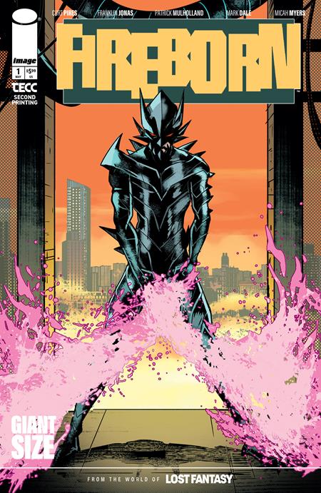 FIREBORN #1 2ND PRINTING CVR B PATRICK MULLHOLAND FOIL ABSOLUTE BATMAN HOMAGE VAR