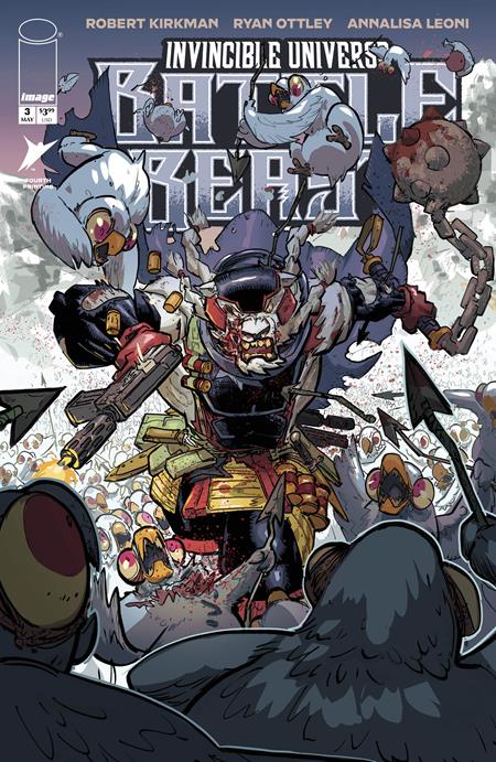 INVINCIBLE UNIVERSE BATTLE BEAST #3 4TH PRINTING