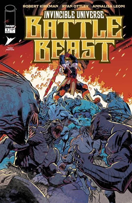 INVINCIBLE UNIVERSE BATTLE BEAST #5 3RD PRINTING