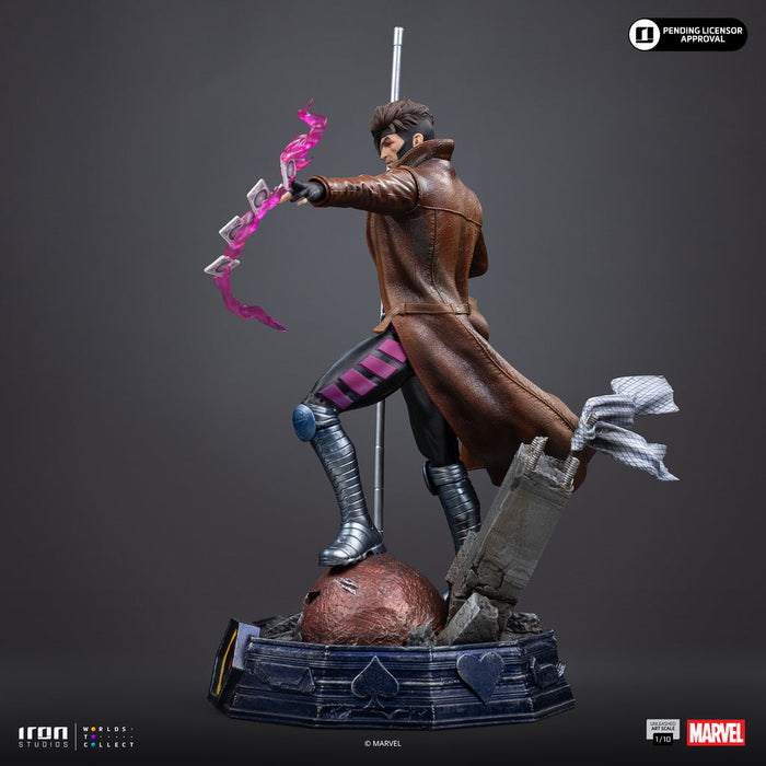 Statue Gambit Unleashed - X-Men - Art Scale 1/10 - Iron Studios