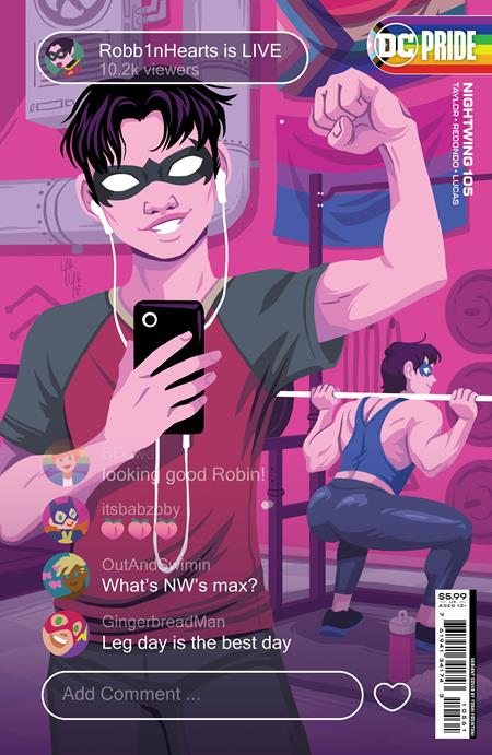 NIGHTWING #105 CVR D Yoshi Yoshitani DC PRIDE CARD STOCK VAR