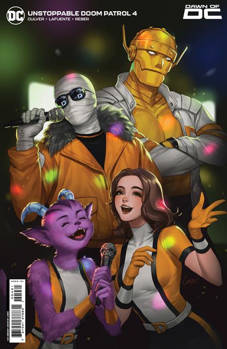 UNSTOPPABLE DOOM PATROL #4 (OF 6) CVR C INC 1:25 LESLEY LEIRIX LI CARD STOCK VAR