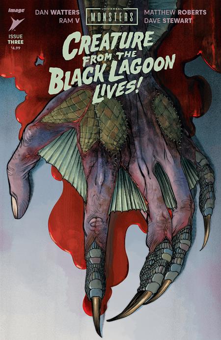 UNIVERSAL MONSTERS CREATURE FROM THE BLACK LAGOON LIVES #3 (OF 4) CVR A MATTHEW ROBERTS & DAVE STEWART