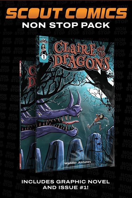CLAIRE AND THE DRAGONS SCOOT COLLECTOR'S PACK #1 AND COMPLETE TP (NON STOP)