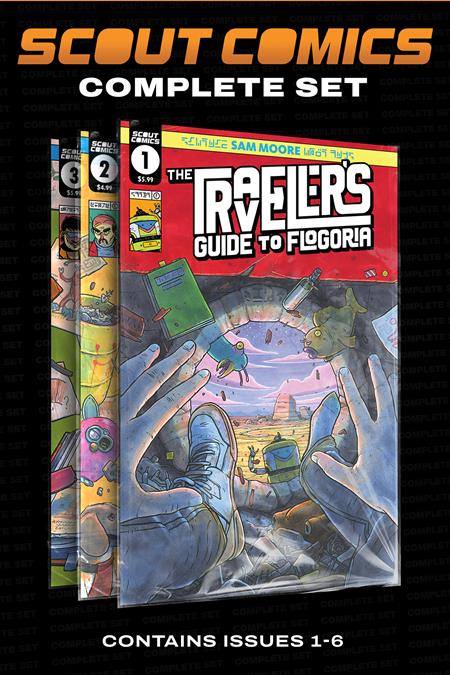 TRAVELERS GUIDE TO FLOGORIA COMPLETE SET