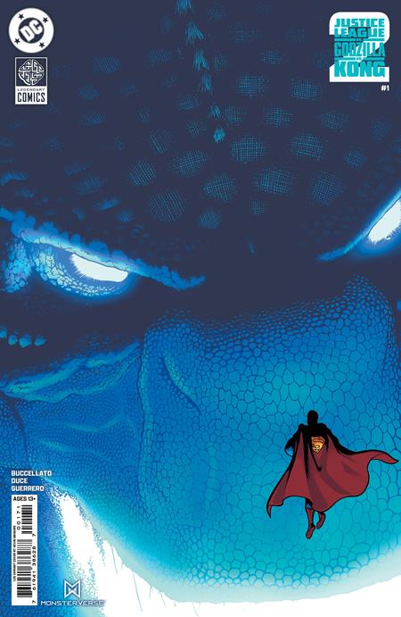 JUSTICE LEAGUE VS GODZILLA VS KONG 2 #1 (OF 7) CVR G INC 1:25 KEVIN MAGUIRE CARD STOCK VAR