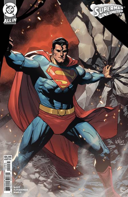 SUPERMAN UNLIMITED #2 CVR B LEINIL FRANCIS YU CARD STOCK VAR