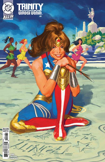TRINITY DAUGHTER OF WONDER WOMAN #1 (OF 6) CVR B DAVID TALASKI CARD STOCK VAR