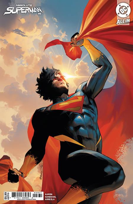 ABSOLUTE SUPERMAN #8 CVR C BRANDON PETERSON CARD STOCK VAR