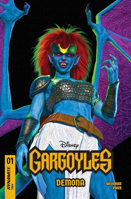 GARGOYLES DEMONA #1 CVR S FOC BONUS SPEARS BLACK BACKGROUND