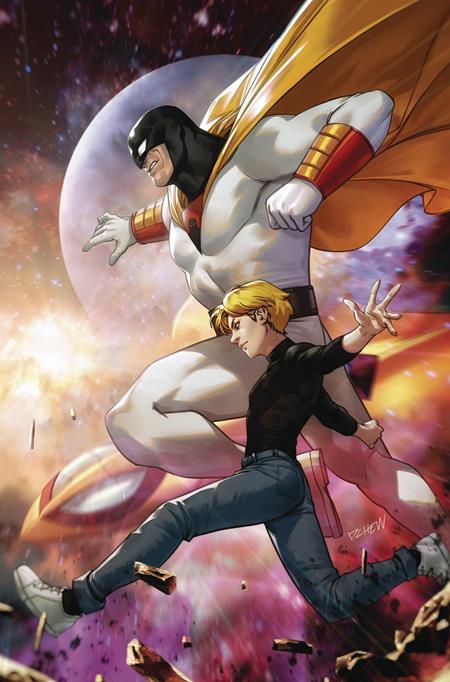 SPACE GHOST JONNY QUEST SPACE QUEST #2 CVR M 15 COPY INCV CHEW FOIL VIRGIN
