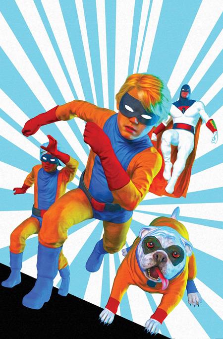 SPACE GHOST JONNY QUEST SPACE QUEST #2 CVR W FOC 10 COPY INC SPEARS BLUE BACKGROUND VIRGIN