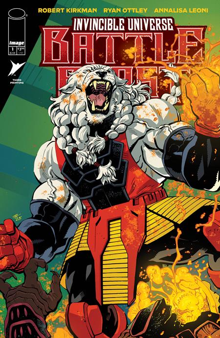 INVINCIBLE UNIVERSE BATTLE BEAST #1 Third Printing Cover A by Tom Reilly
