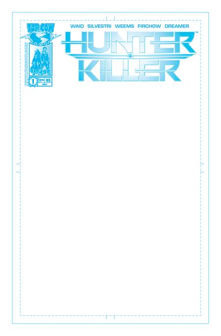 HUNTER KILLER #1 FACSIMILE EDITION CVR C BLANK SKETCH VAR