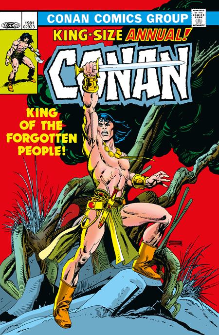 CONAN THE BARBARIAN THE ORIGINAL COMICS OMNIBUS HC VOL 05 DIRECT MARKET EXCLUSIVE GIL KANE CVR