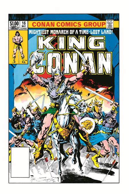 KING CONAN THE ORIGINAL COMICS OMNIBUS HC VOL 01 DIRECT MARKET EXCLUSIVE MARC SILVESTRI VAR