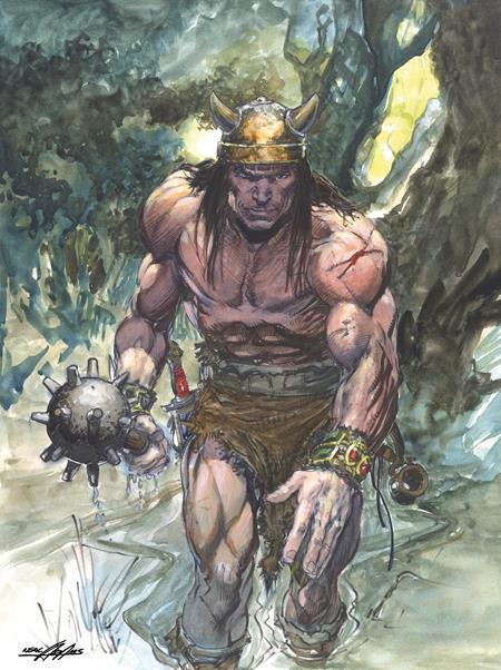 SAVAGE SWORD OF CONAN #9 CVR C FOC NEAL ADAMS VIRGIN VAR