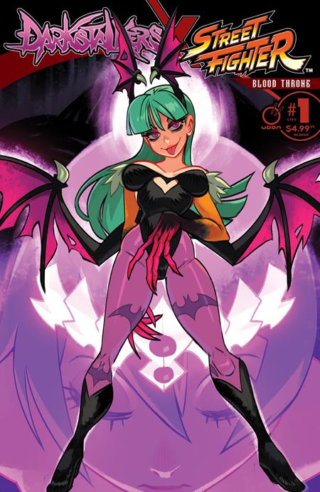 DARKSTALKERS X STREET FIGHTER BLOOD THRONE #1 (ONE SHOT) CVR D INC 1:5 ALEX AHAD VAR